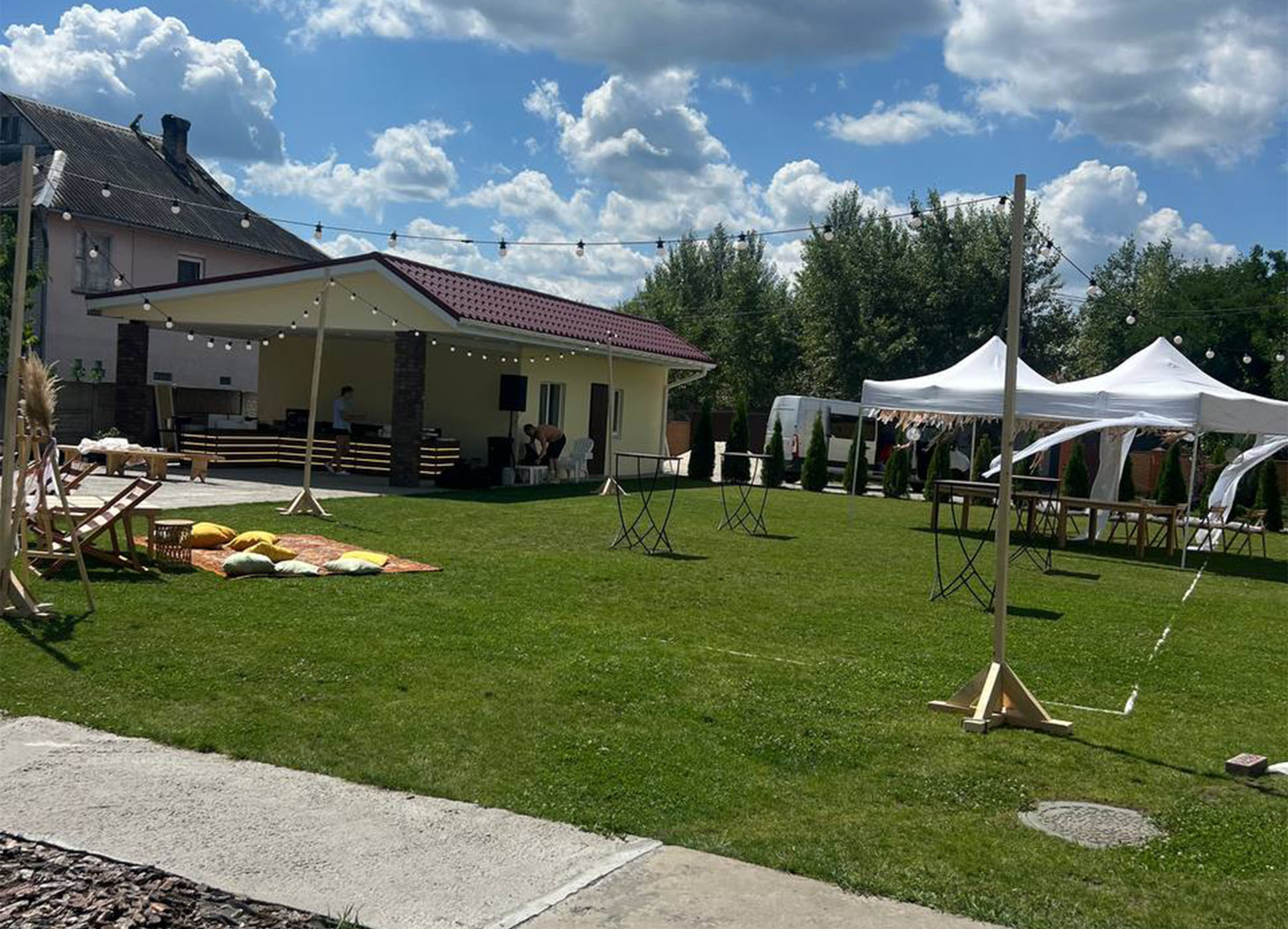 Оренда стійки для гірлянд Wood - Зображення 4