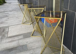 Оренда барний стіл Gold Line