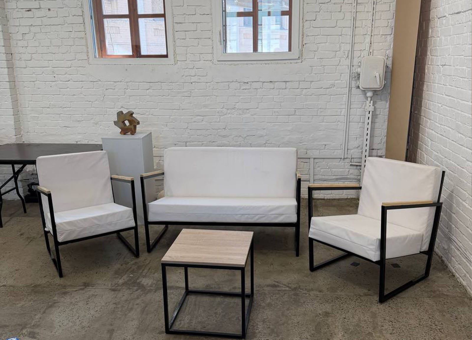 Аренда мягкий комплект мебели White — изображение 7