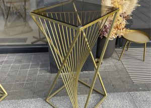 Оренда барний стіл Gold Line